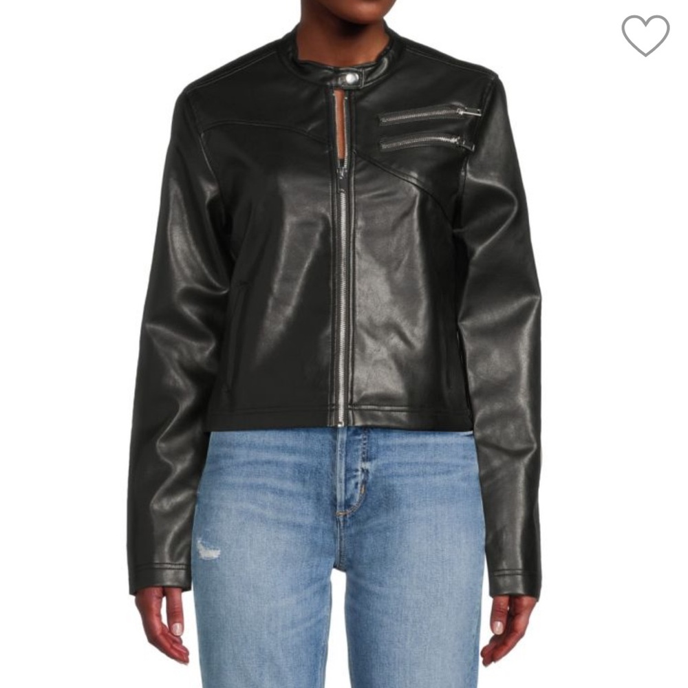 Stoosh Faux Leather Jacket